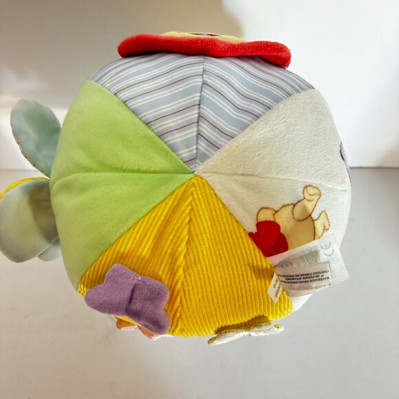 Whimsical Classic Winnie the Pooh Baby Plush Ball Toy Chime Stuffed Toy - Picture 6 of 15
